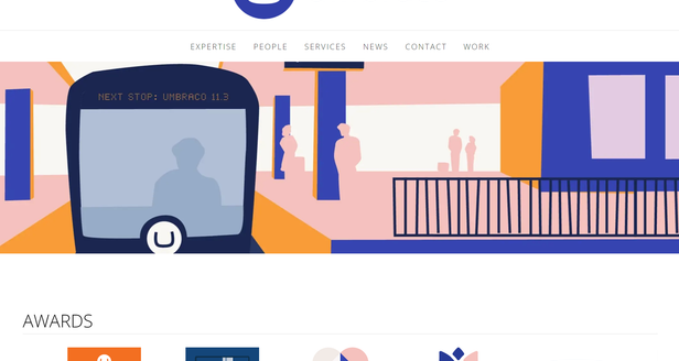 screenshot of Umbraco Headless Sandbox
