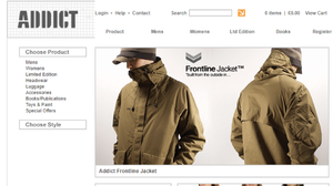 screenshot of Addict