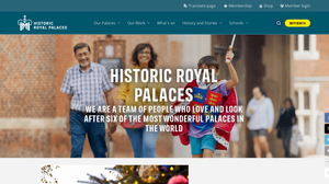 screenshot of Historic Royal Palaces