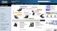 screenshot of IBM PC Europe