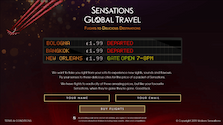 screenshot of Walkers Sensations Global Travel