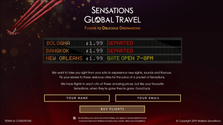 screenshot of Walkers Sensations Global Travel