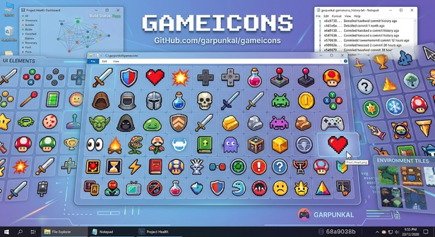 screenshot of Game Icons